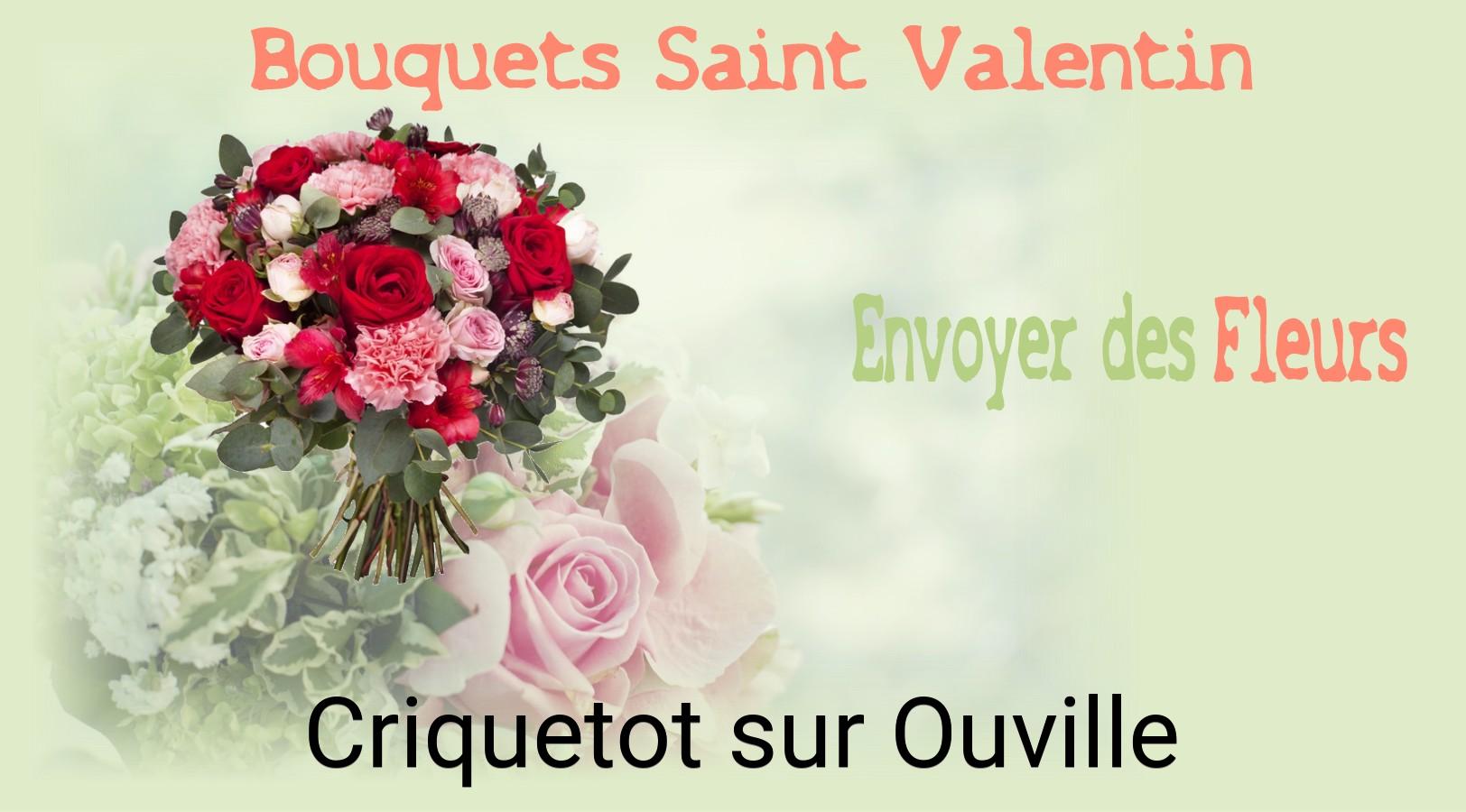 Roses de Saint-Valentin livrées à Criquetot-sur-Ouville